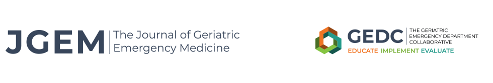 Journal of Geriatric Emergency Medicine