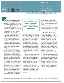 e-Ethics, 1999 August