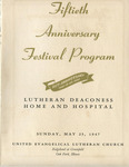 Lutheran Deaconess Home and Hospital of Chicago, 50th Anniversary