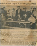 Morton Grove Legion Gives Hospital $9,000, 1958 February by Advocate Aurora Health