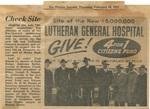 Check Site, 1957 February by Advocate Aurora Health