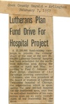 Lutherans Plan Fund Drive For Hospital Project, 1957 February by Advocate Aurora Health