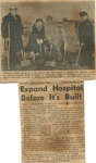 Expand Hospital Before It’s Built, 1957 December by Advocate Aurora Health