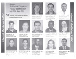 Aurora Residency Programs Aurora Sinai Medical Center House Staff Roster, 2006-2007