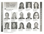 Aurora Residency Programs, House Staff Roster, 2012-2013 by Advocate Aurora Health