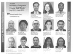 Aurora Residency Programs, House Staff Roster, 2011-2012 by Advocate Aurora Health