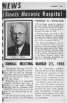Illinois Masonic Hospital News, 1955 January by Advocate Aurora Health