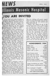 Illinois Masonic Hospital News, 1955 April