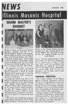 Illinois Masonic Hospital News, 1956 January by Advocate Aurora Health
