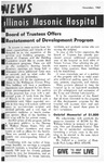 Illinois Masonic Hospital News, 1961 November by Advocate Aurora Health