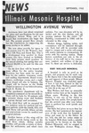 Illinois Masonic Hospital News, 1962 September by Advocate Aurora Health