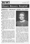 Illinois Masonic Hospital News, 1963 December by Advocate Aurora Health