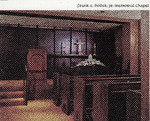 Frank E. Hodek, Jr. Memorial Chapel Donation Card