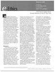 e-Ethics, 2003 September
