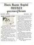 Illinois Masonic Hospital Observer, 1964, September