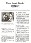 Illinois Masonic Hospital Observer, 1966, V2 N3, March