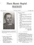 Illinois Masonic Hospital Observer, 1966, V2 N10, October