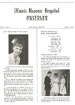 Illinois Masonic Hospital Observer, 1967, V3 N4, April