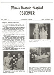 Illinois Masonic Hospital Observer, 1967, V3 N7, July-August