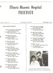 Illinois Masonic Hospital Observer, 1967, V3 N11, December by Advocate Health - Midwest