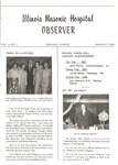 Illinois Masonic Hospital Observer, 1968, V4 N1, January