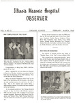 Illinois Masonic Hospital Observer, 1968, V4 N2, February-March by Advocate Health - Midwest