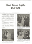 Illinois Masonic Hospital Observer, 1968, V4 N3, April by Advocate Health - Midwest