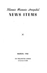 Illinois Masonic Hospital News Items, 1950 March