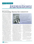 Aurora Transitions, Issue 1, January 15, 1997