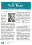 Medical-Dental Staff Topics, 1989 February by Advocate Health - Midwest
