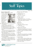 Medical-Dental Staff Topics, 1990 March by Advocate Health - Midwest