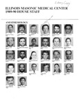 Illinois Masonic Medical Center House Staff, 1989-90 by Advocate Health - Midwest