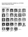 Illinois Masonic Medical Center House Staff, 1992-93 by Advocate Health - Midwest