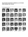 Illinois Masonic Medical Center House Staff, 1993-94 by Advocate Health - Midwest