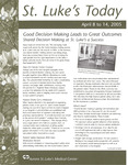 St. Luke's Today, 2005 Apr 8-14