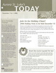 Aurora St. Luke's Today, 2006 Dec 1- 7