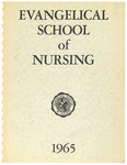 The Torch, Evangelical School of Nursing Yearbook, 1965