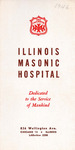 Illinois Masonic Hospital Pamphlet, 1946 by Advocate Health - Midwest