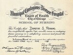 Contagious Disease Nursing Certification, 1936 by Advocate Aurora Health