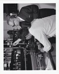 Two staff working at Illinois Masonic laboratory, 1965 by Advocate Aurora Health