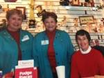 Volunteers in gift shop by Advocate Aurora Health