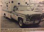 Vehicle arrives-new ambulance photo and caption by Advocate Aurora Health