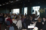 Centennial Celebration crowd seated at tables, 2016 April by Advocate Aurora Health