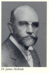 Dr. James McBride, founder of the Milwaukee Sanitarium