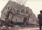 Demolition of the Bath House/ North Building, May 16, 1983