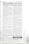 News article, Milwaukee Psychiatric Hospital joins Aurora Health Care, December 12, 1992