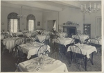 Dining area in Colonial Hall building (now Lorton Professional Building), Milwaukee Sanitarium