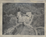 Aerial view of the Hospital/ Kradwell Building, Milwaukee Psychiatric Hospital, 1970's(?)