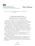 News release on Transmyocardial Revascularization (TMR) procedures, 1992