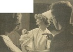 Nurse holding crying infant by Advocate Aurora Health